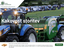 Tablet Screenshot of euro-globtrade.si